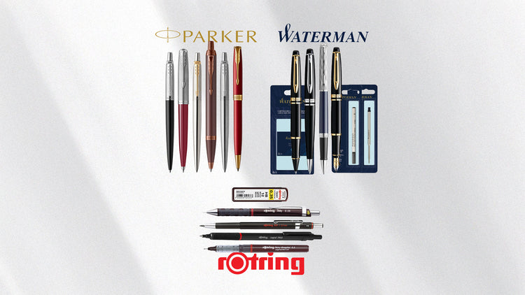 Retail Brand Kits | Waterman, Parker, and rOtring Bundles
