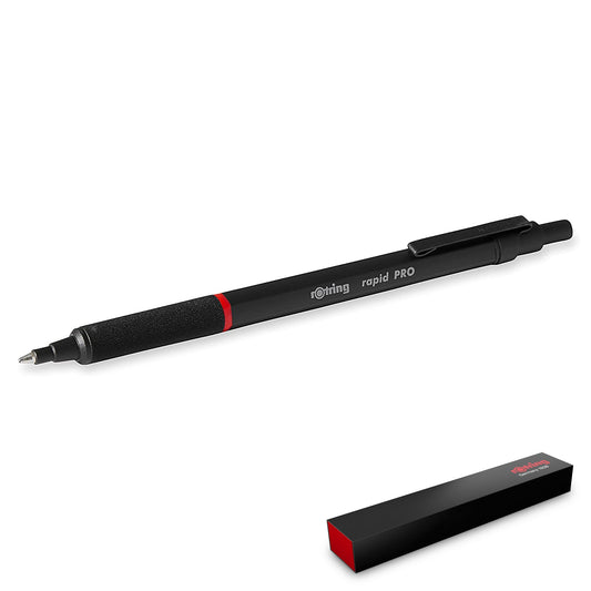 Rotring Rapid Pro Black Ballpoint Pen