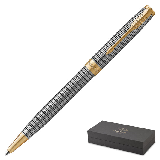 Parker Sonnet Ciselé Gold Trim Ballpoint Pen