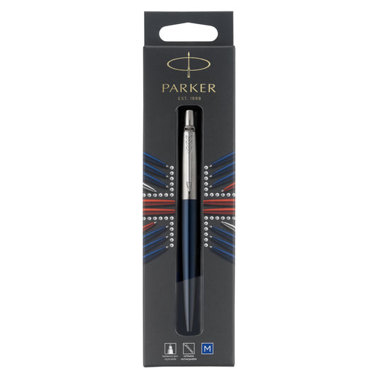 Parker Jotter Royal Blue Chrome Trim Ballpoint Pen