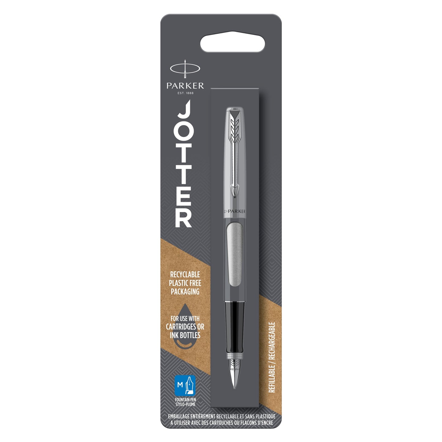 Parker Jotter Stainless Steel Fountain Pen