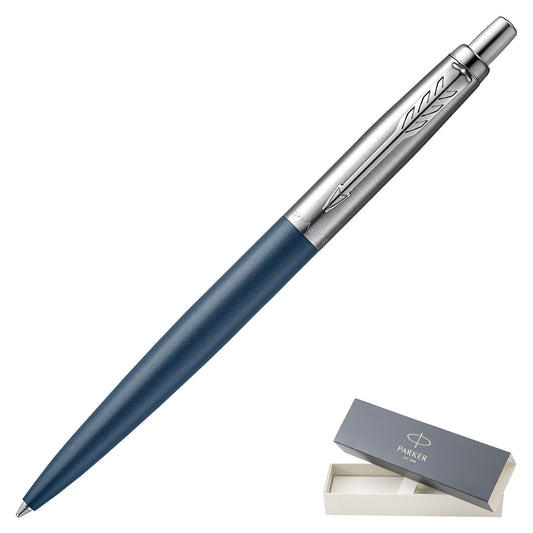 Parker Jotter XL Matte Blue Chrome Trim Ballpoint Pen