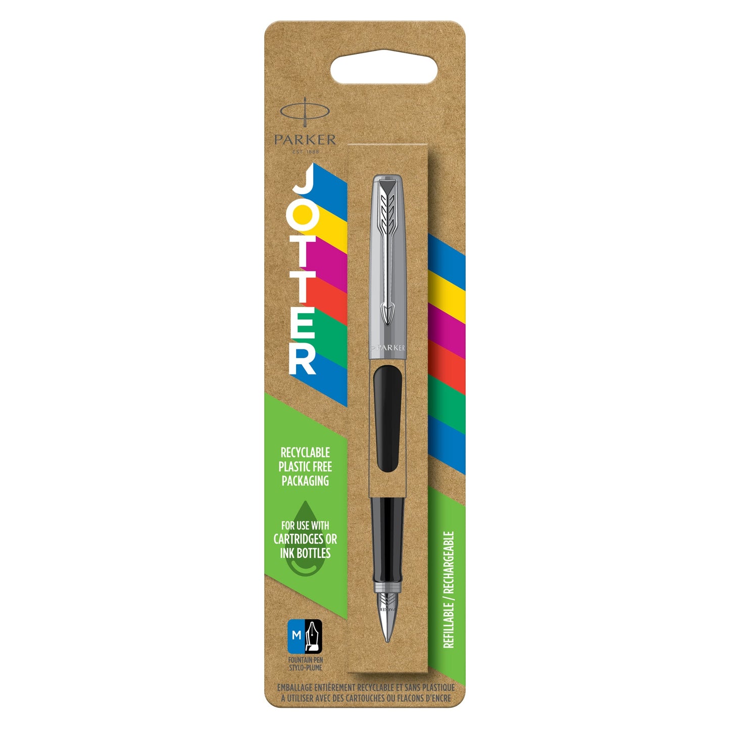 Parker Jotter Original Black Fountain Pen