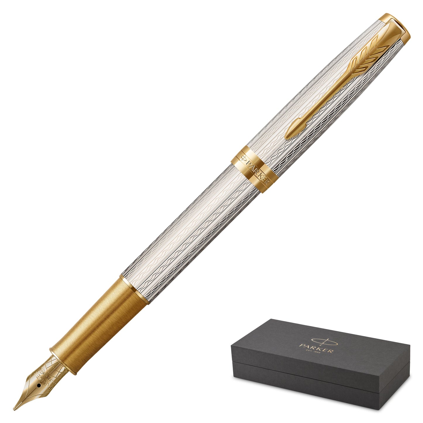 Parker Sonnet Mistral Gold Trim Fountain Pen