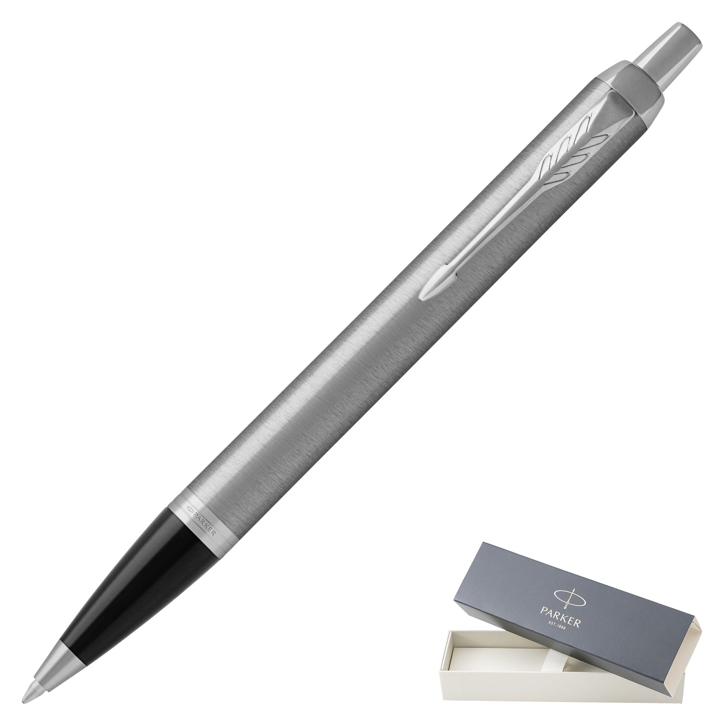 Parker IM Stainless Steel CT Ballpoint Pen