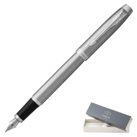 Parker IM Stainless Steel CT Fountain Pen Fine Nib