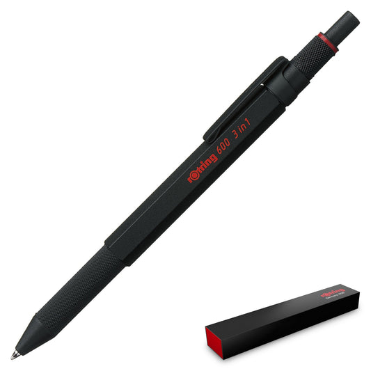 Rotring 600 3-in-1 Multi Pen in Black