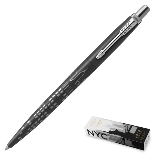 Parker Jotter Special Edition New York City Black Chrome Trim Ballpoint Pen