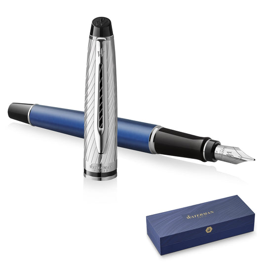 Waterman Expert 3 Metallic Blue CT Fountain Pen Fine Nib