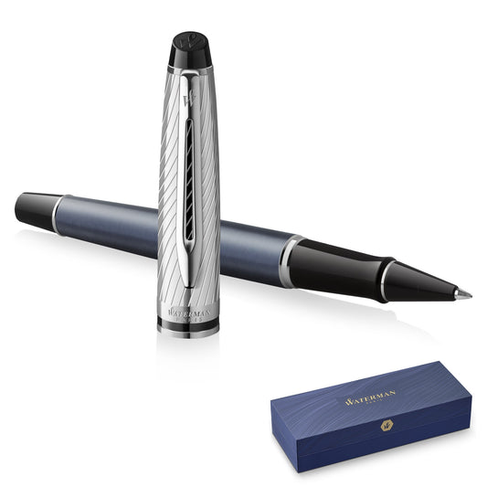 Waterman Expert 3 Metallic Stone Chrome Trim Rollerball Pen