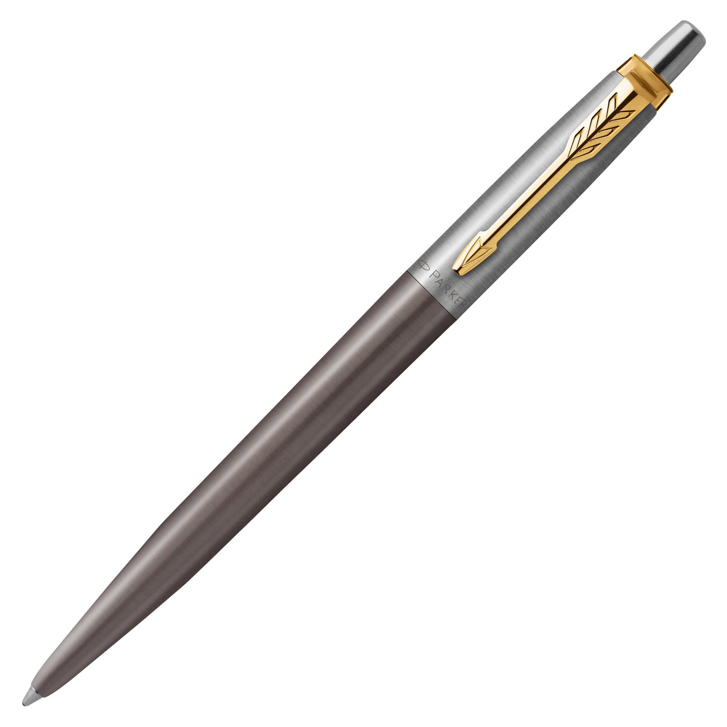 Parker Jotter Grey Lacquer with Gold Trim Ballpoint Pen Blister Pack