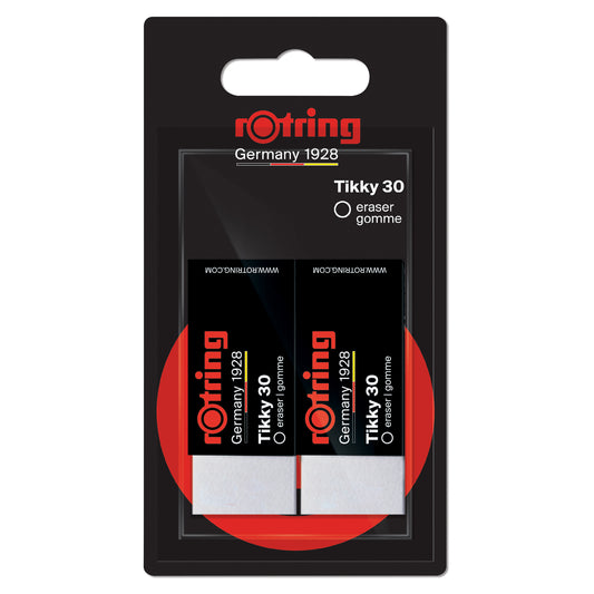 Rotring Tikky 30 Pencil Eraser – 2 pcs