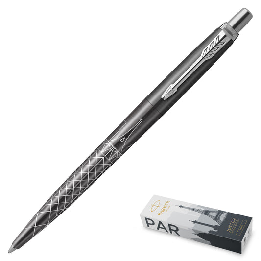Parker Jotter Special Edition Paris Chrome Trim Ballpoint Pen