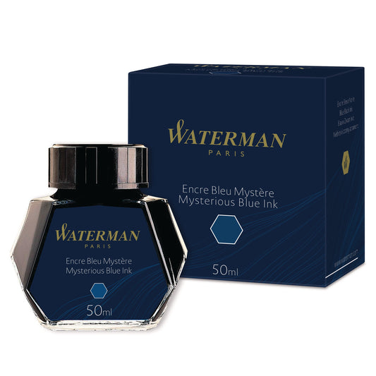 Waterman 50ml Blue Black Fountain Pen Ink