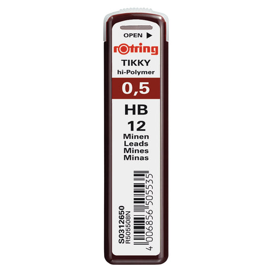 Rotring Tikky Hi-Polymer Lead Refills 0.5mm