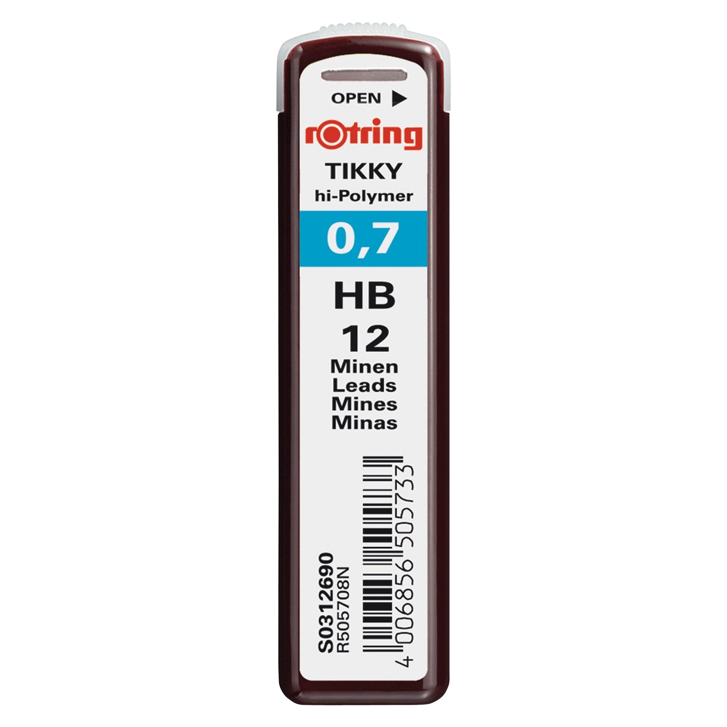 Rotring Fine 0.7mm HB 12 Leads