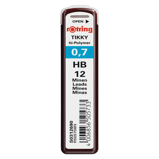 Rotring Fine 0.7mm HB 12 Leads