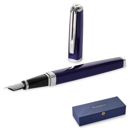 Waterman Exception Slim Blue Fountain Pen