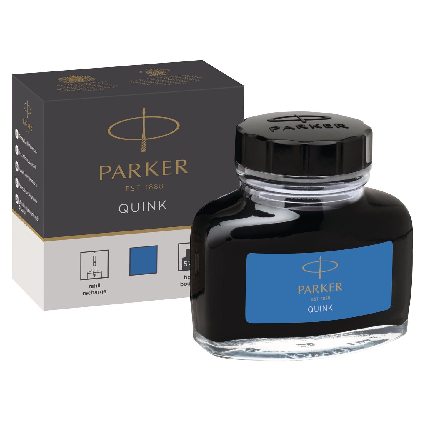 Parker Quink Washable Blue Ink Bottle