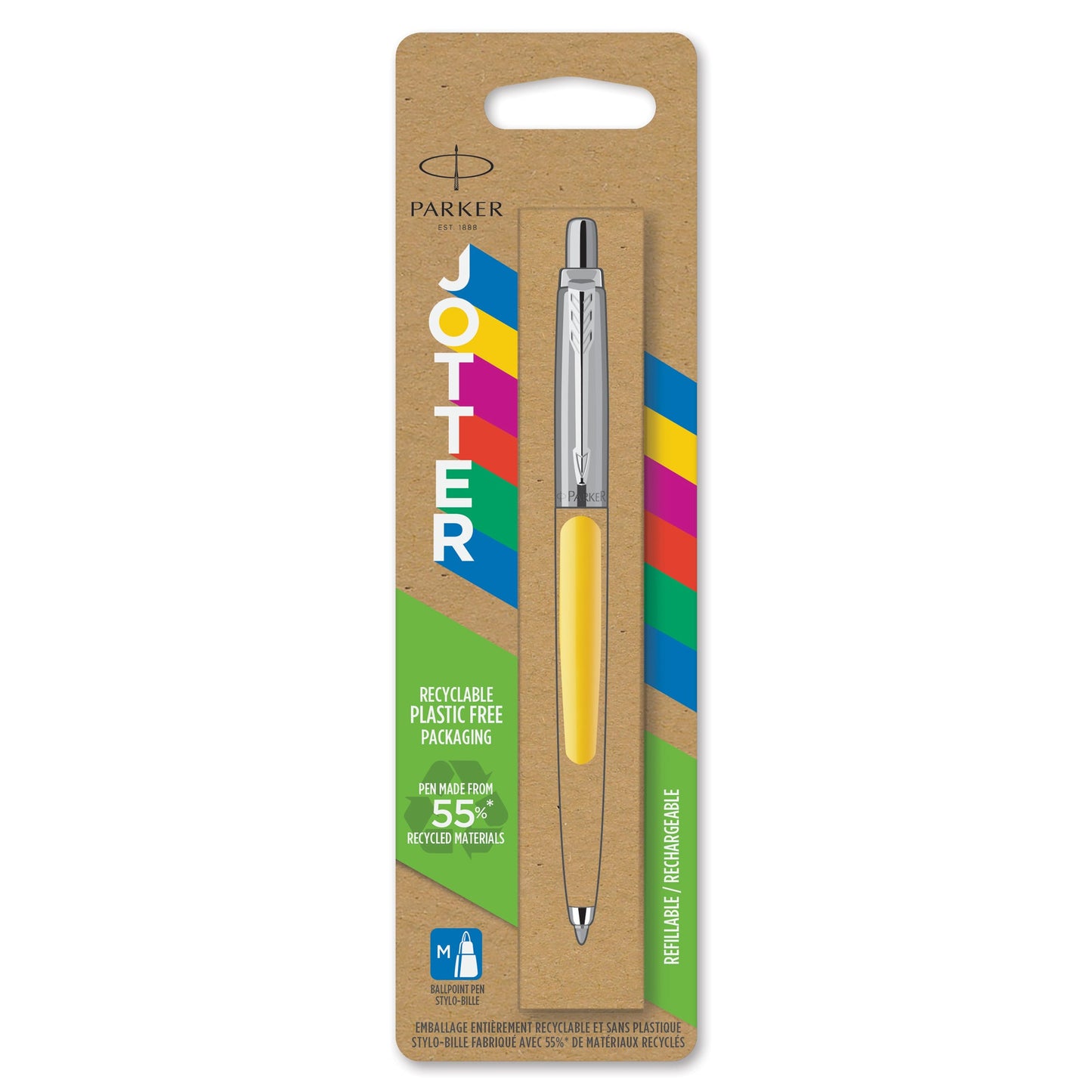 Parker Jotter Originals Yellow Ballpoint Pen