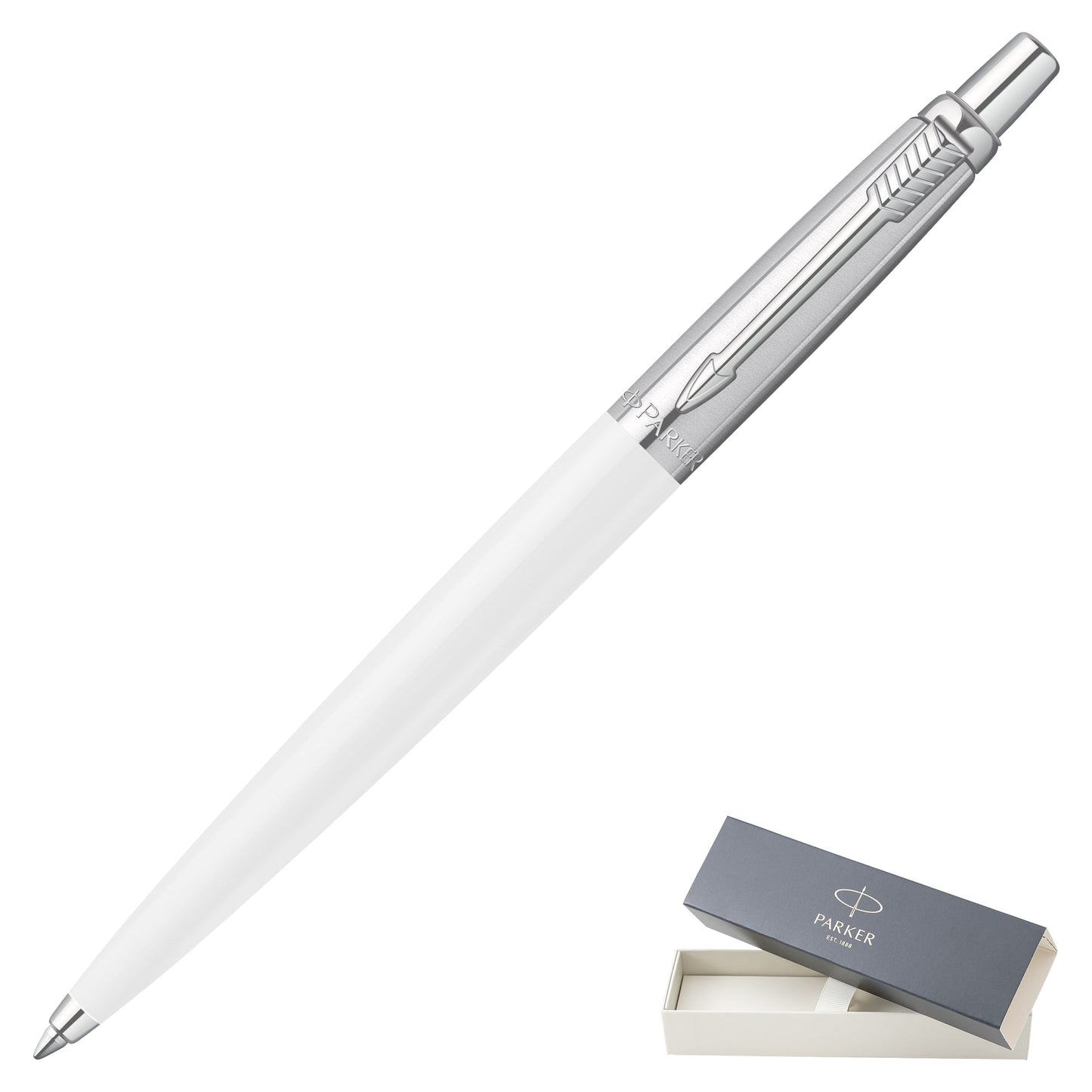Parker Jotter Originals White Ballpoint Pen