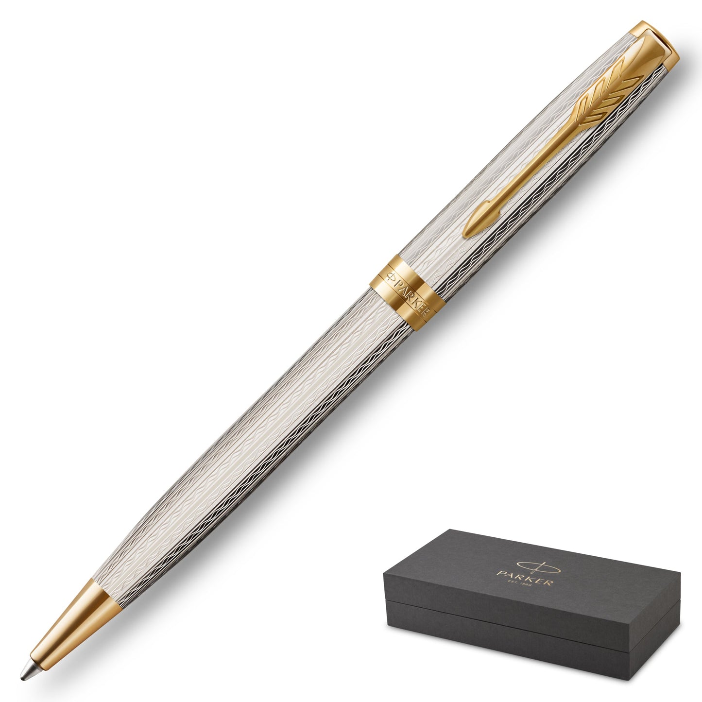 Parker Sonnet Mistral Gold Trim Ballpoint Pen