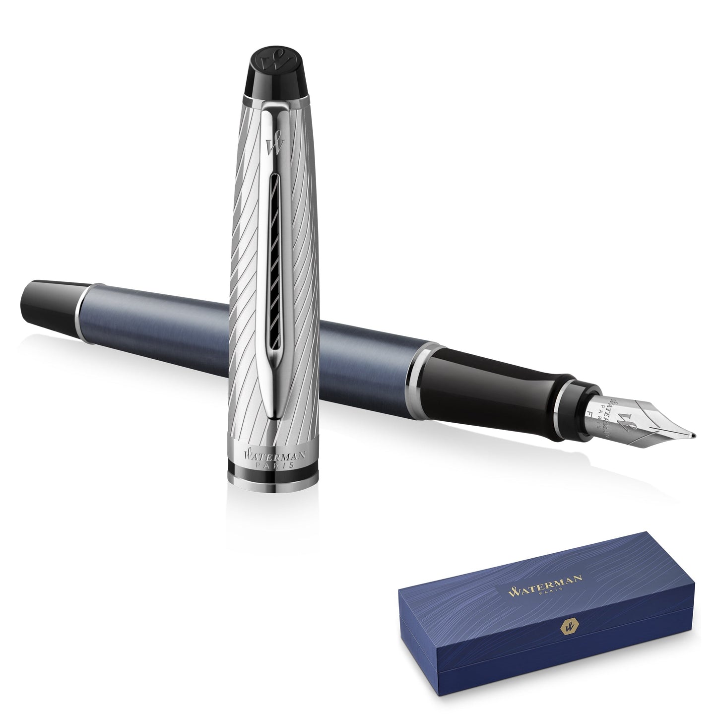 Waterman Expert 3 Metallic Stone CT Fountain Pen Medium Nib