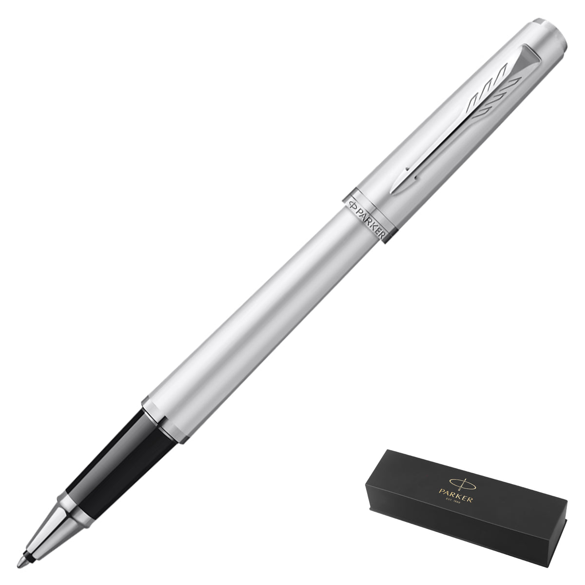 Parker Meridian Core Rollerball Pen – Chrome Lacquer with Chrome Trim