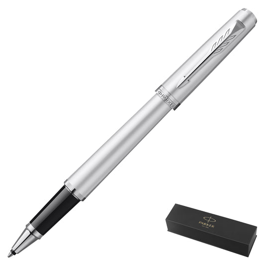 Parker Meridian Core Rollerball Pen – Chrome Lacquer with Chrome Trim