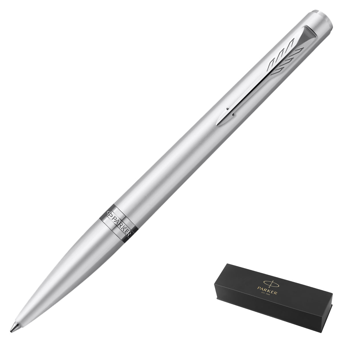 Parker Meridian Core Ballpoint Pen – Chrome Lacquer with Chrome Trim